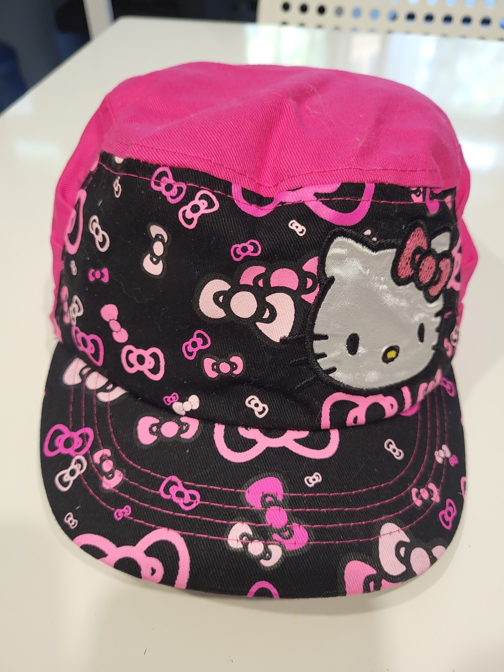 Hello Kitty Pink and Black Kids Cap
